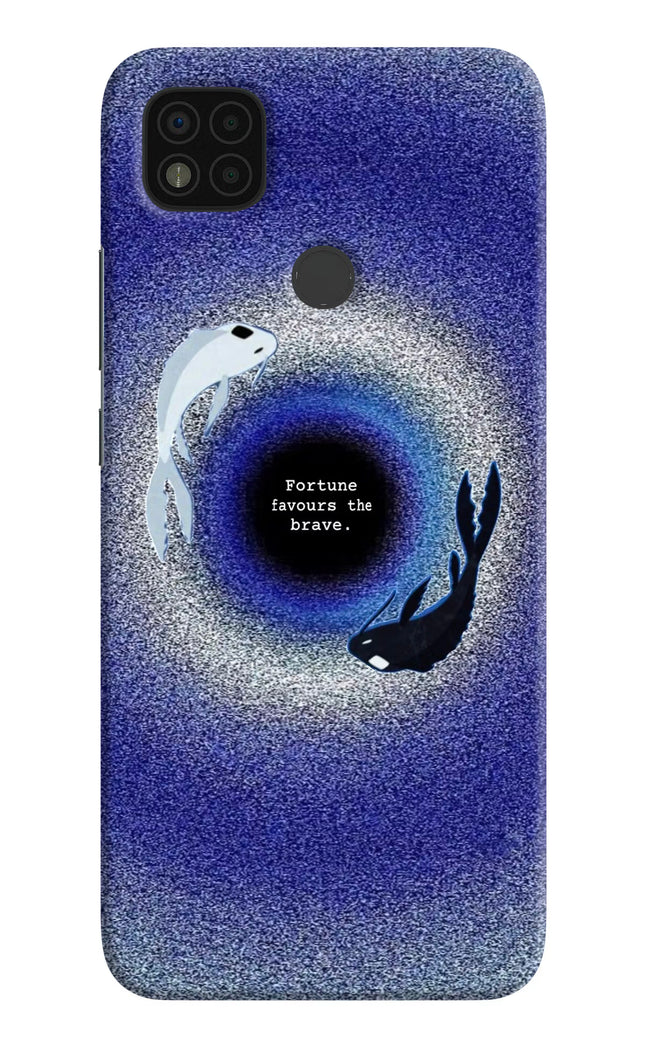 Dark Koi Poco C31 Hard Case Back Cover by Casekaro