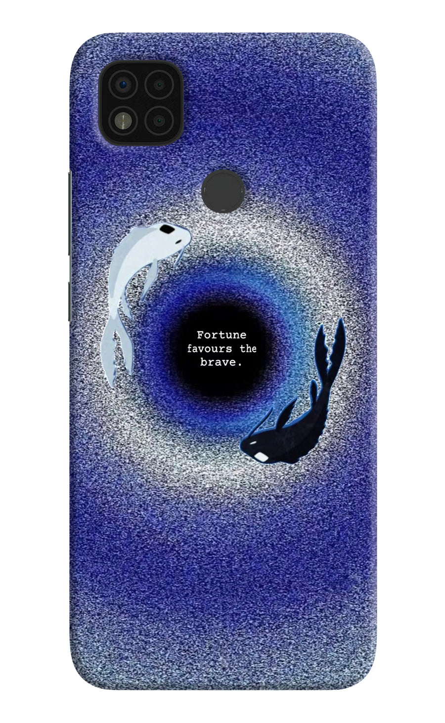 Dark Koi Poco C31 Back Cover, Hard case