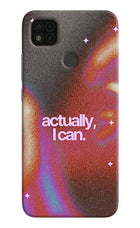 Pink Aura Poco C31 Back Cover
