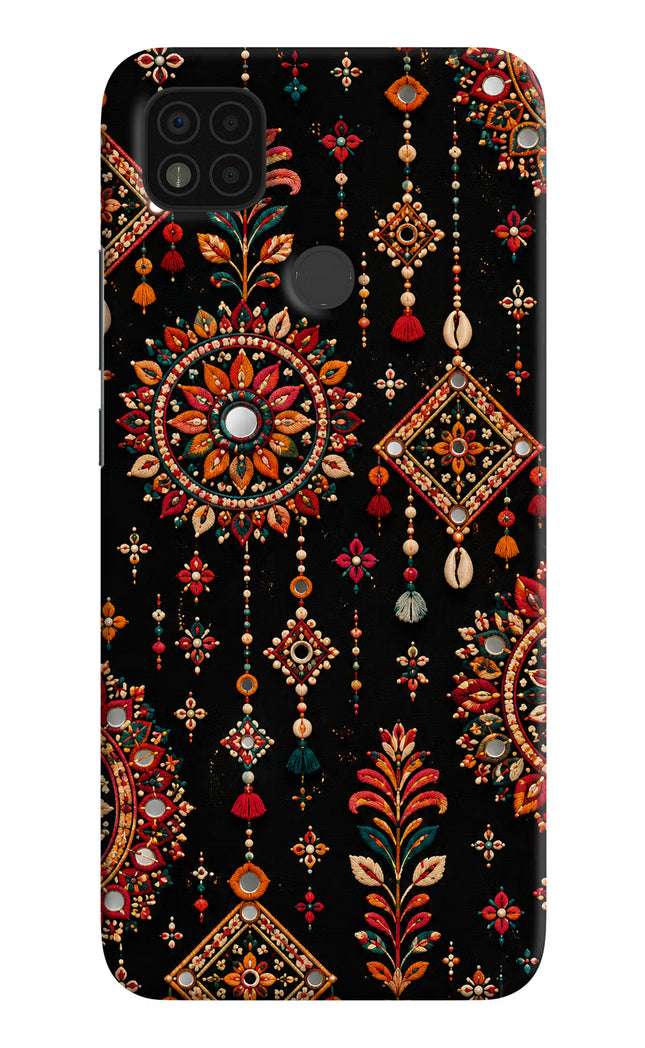 Boho Noir Poco C31 Hard Case Back Cover by Casekaro
