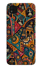 Folk Print Poco C31 Back Cover