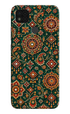 Green Pataka Poco C31 Hard Case Back Cover by Casekaro