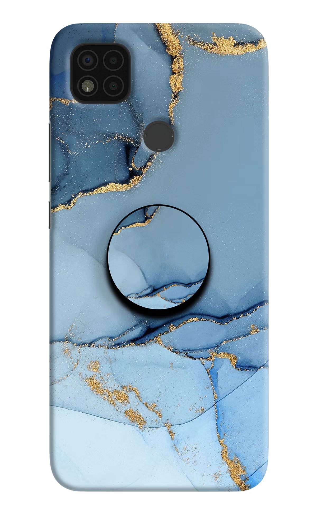 Blue Marble Poco C31 Pop Case by Casekaro