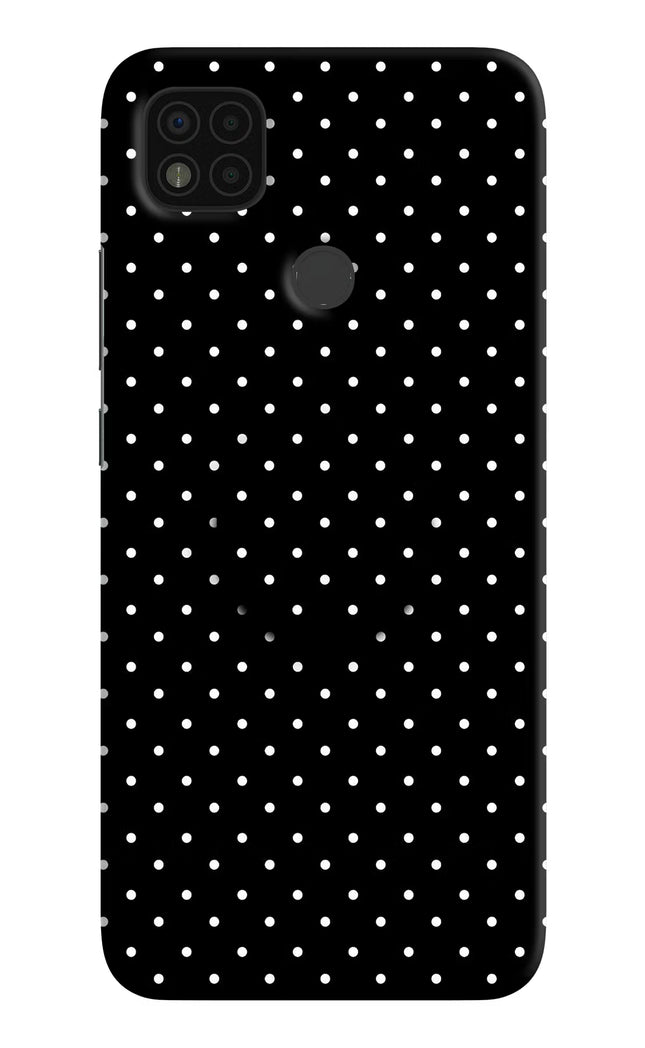 White Dots Poco C31 Pop Case by Casekaro