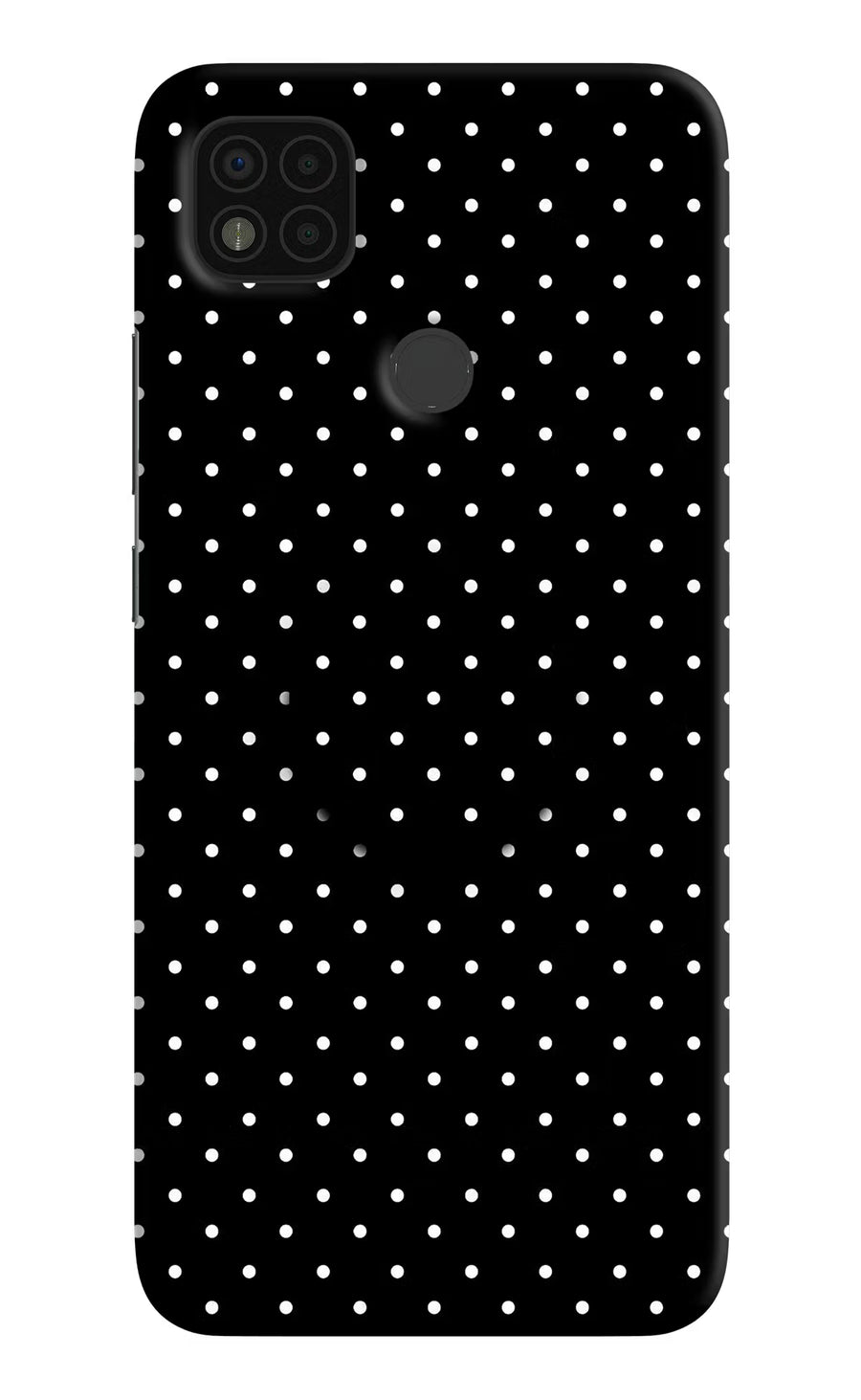 White Dots Poco C31 Pop Case, Hard case