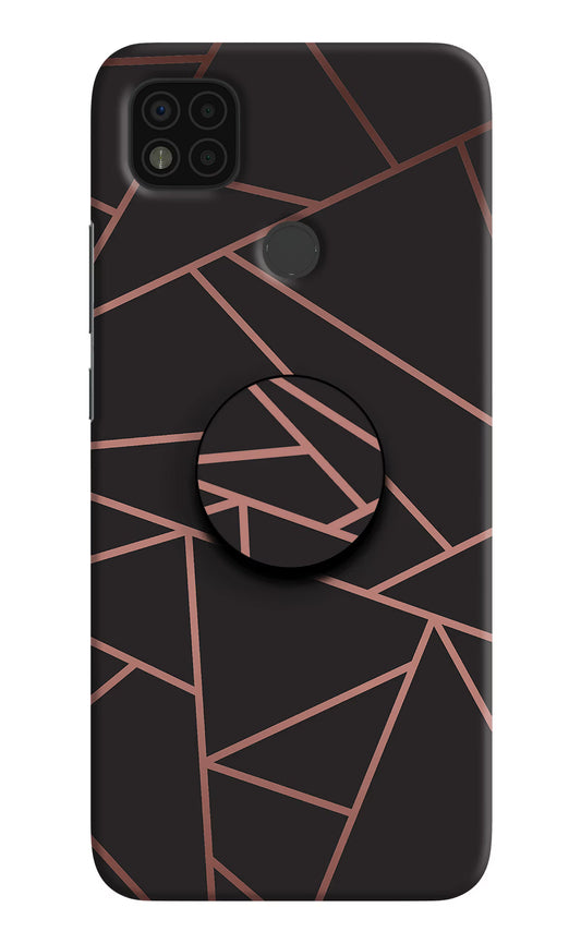 Geometric Pattern Poco C31 Pop Case by Casekaro