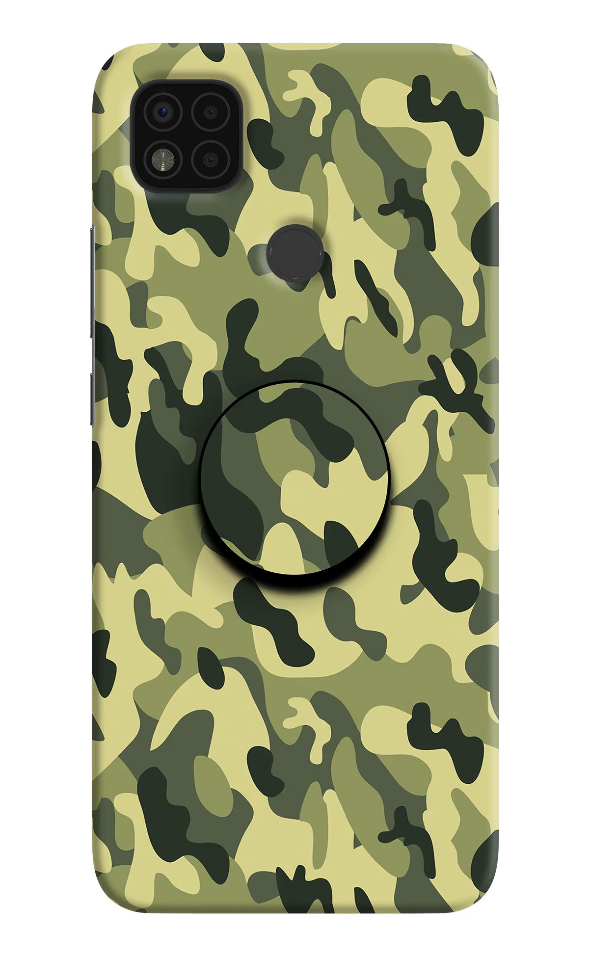 Camouflage Poco C31 Pop Case by Casekaro