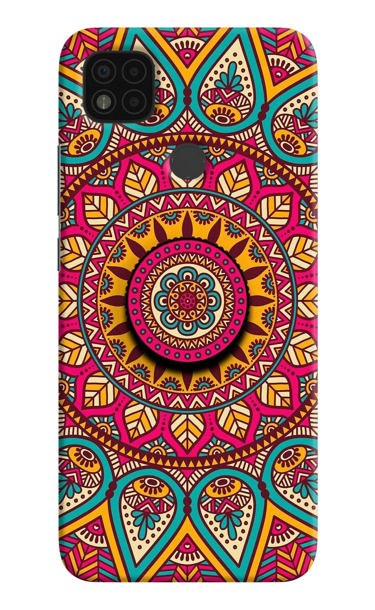 Mandala Poco C31 Pop Case by Casekaro