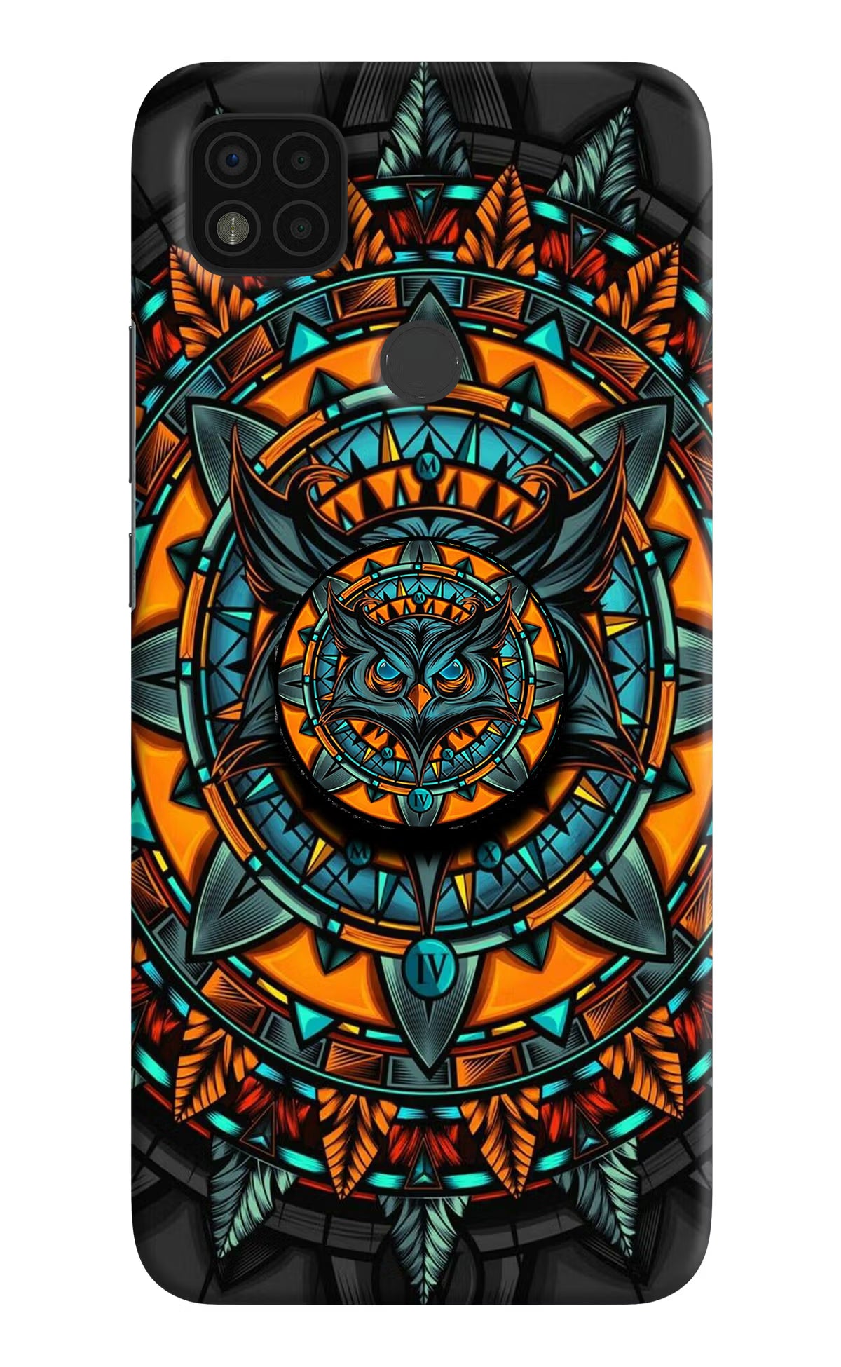 Angry Owl Poco C31 Pop Case by Casekaro