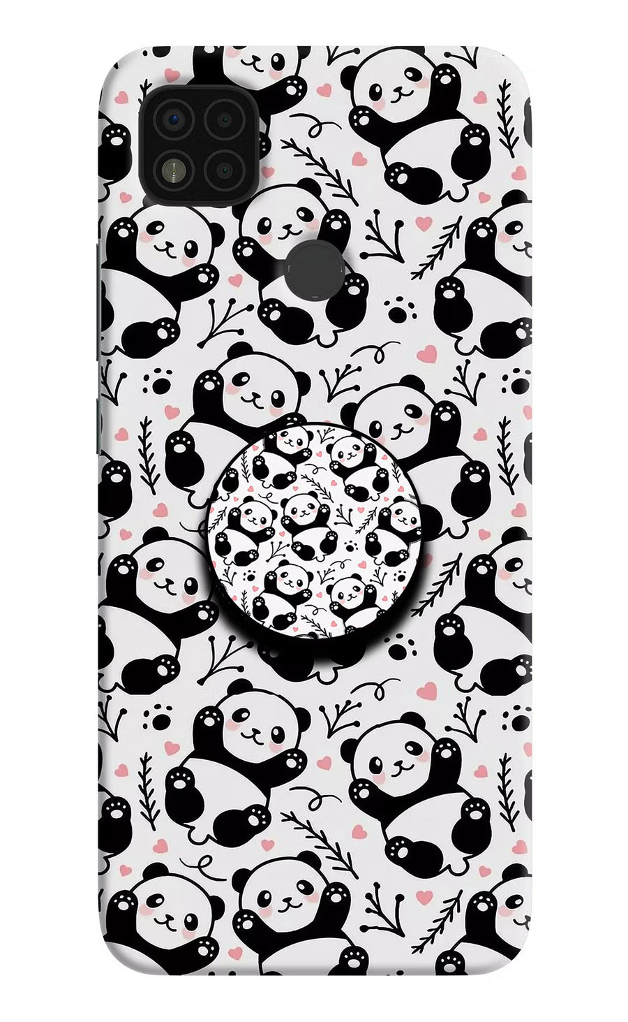 Cute Panda Poco C31 Pop Case, Hard case