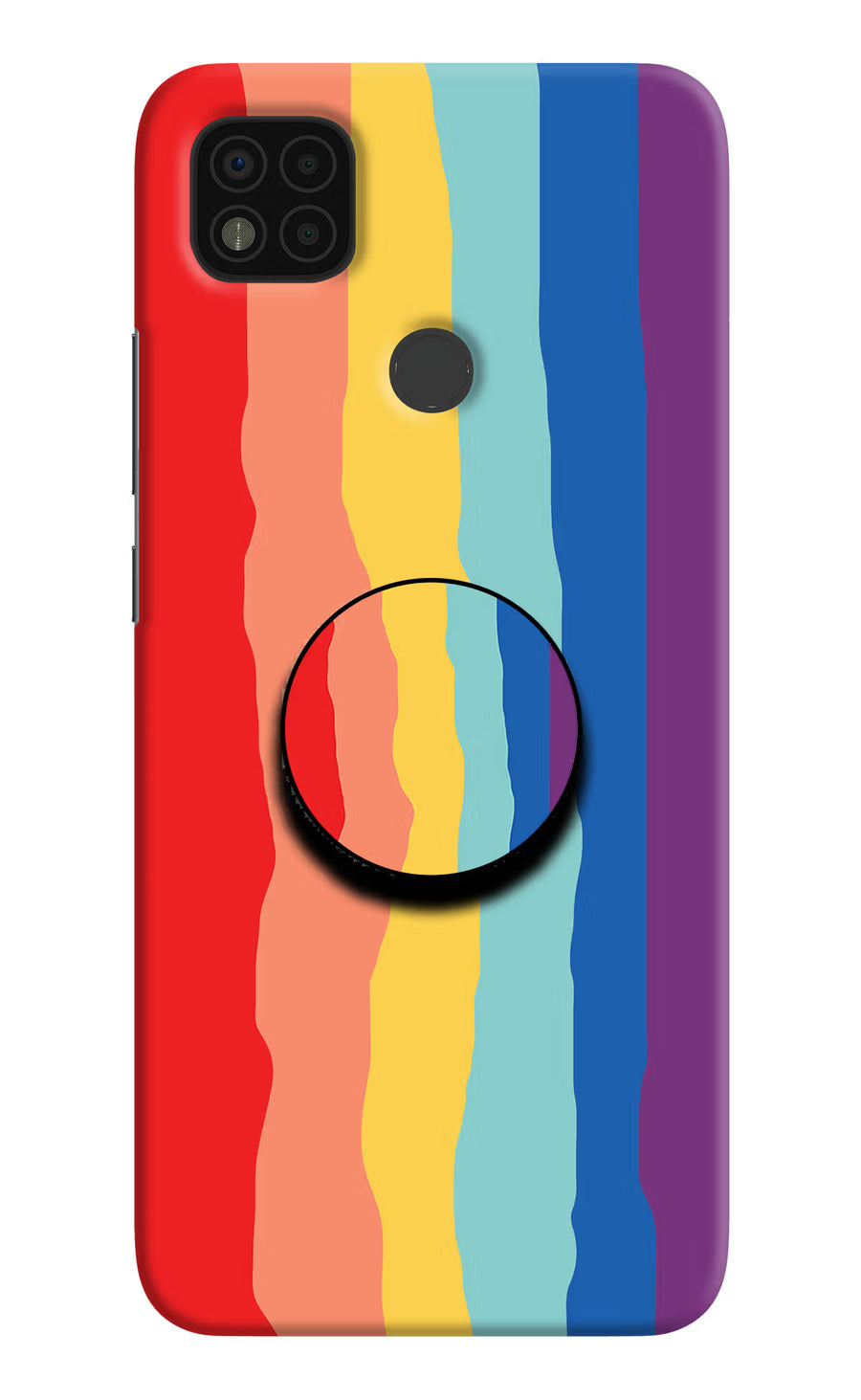 Rainbow Poco C31 Pop Case, Hard case