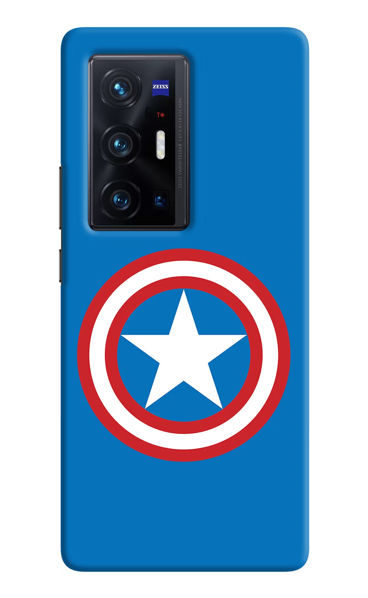 Captain America Logo Vivo X70 Pro+ Hard Case Back Cover by Casekaro