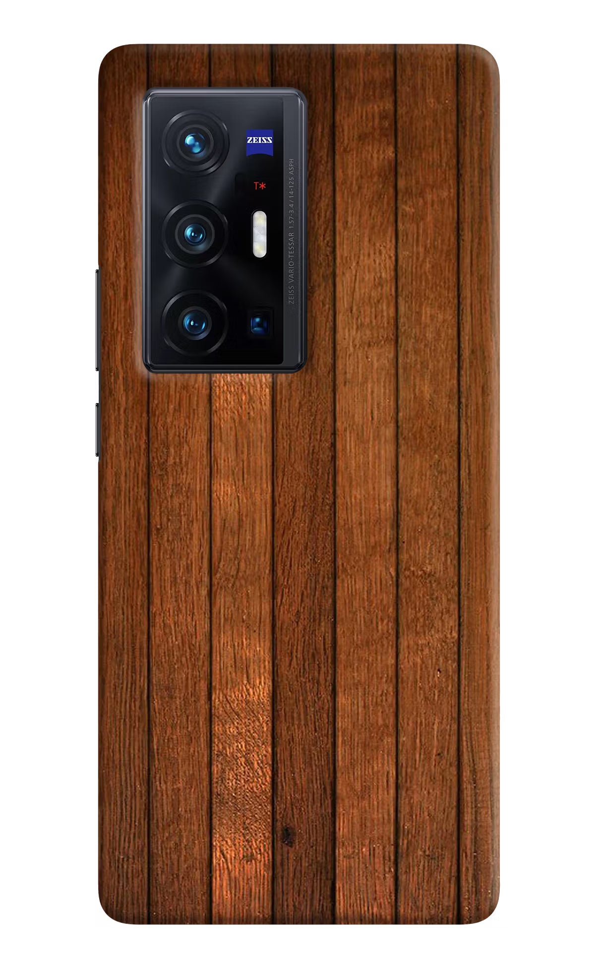 Wooden Artwork Bands Vivo X70 Pro+ Hard Case Back Cover by Casekaro