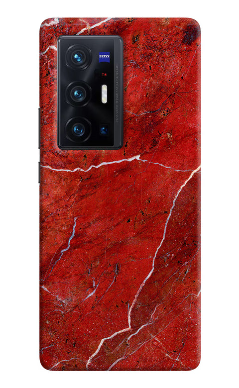 Red Marble Design Vivo X70 Pro+ Back Cover