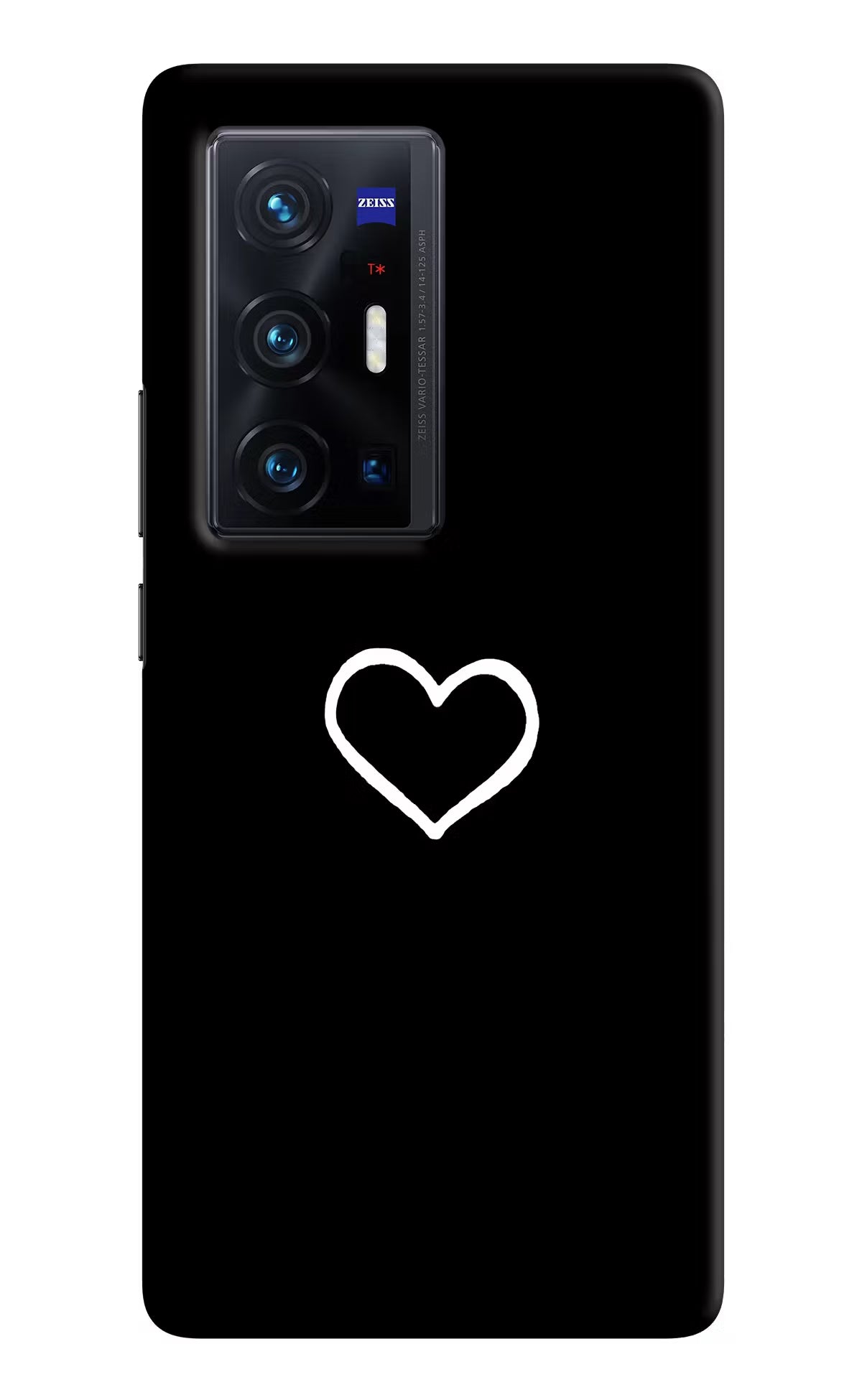 Heart Vivo X70 Pro+ Hard Case Back Cover by Casekaro