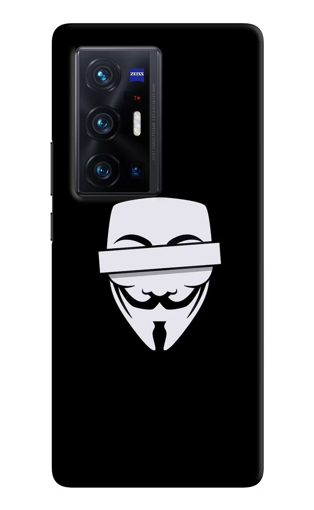 Anonymous Face Vivo X70 Pro+ Hard Case Back Cover by Casekaro