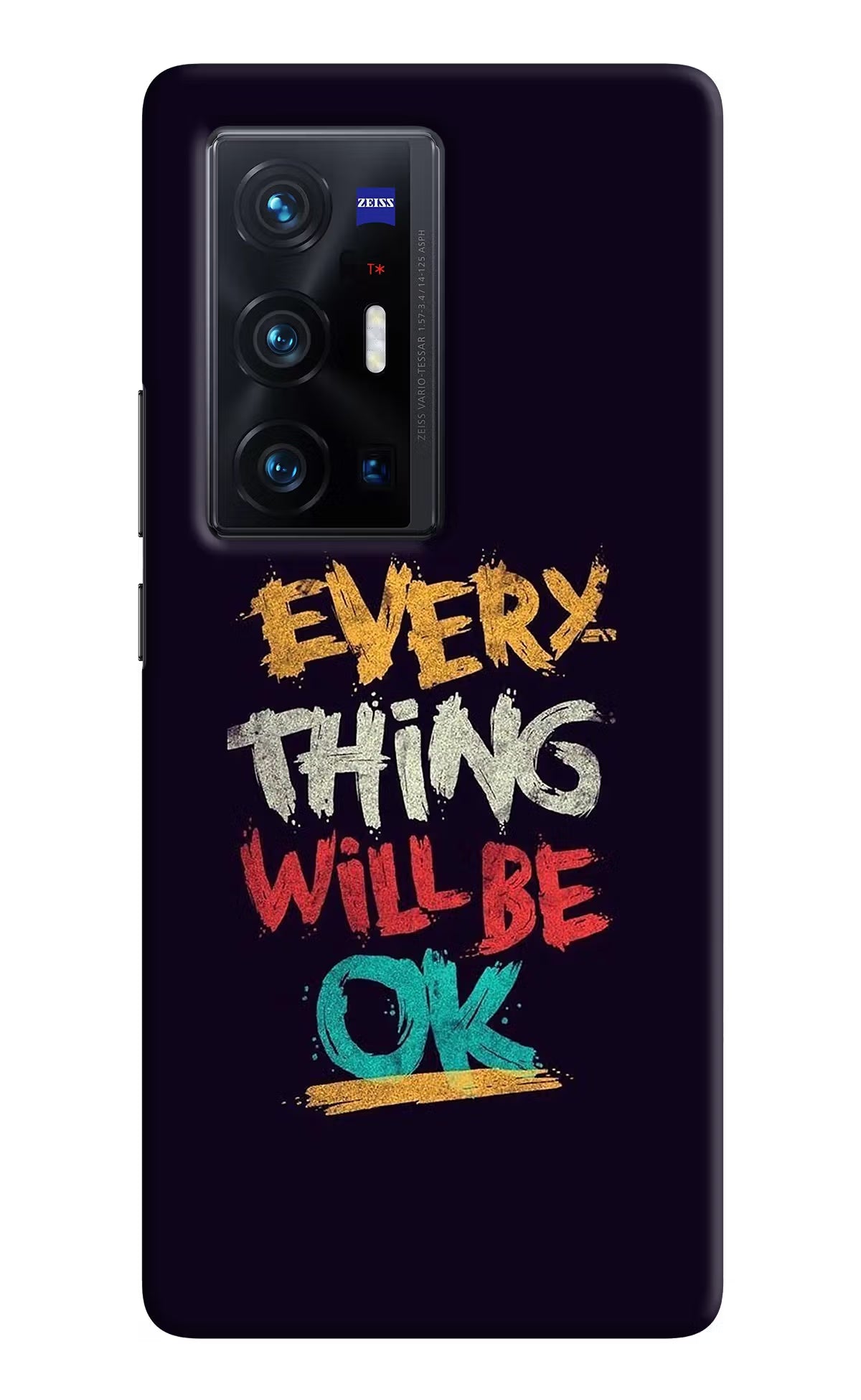 Everything Will Be Ok Vivo X70 Pro+ Hard Case Back Cover by Casekaro