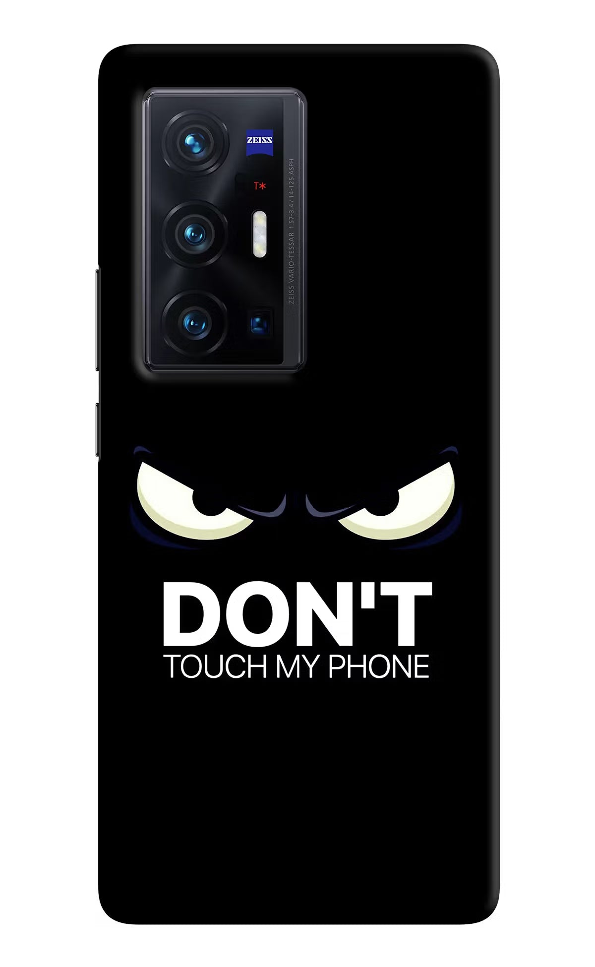 Don'T Touch My Phone Vivo X70 Pro+ Hard Case Back Cover by Casekaro