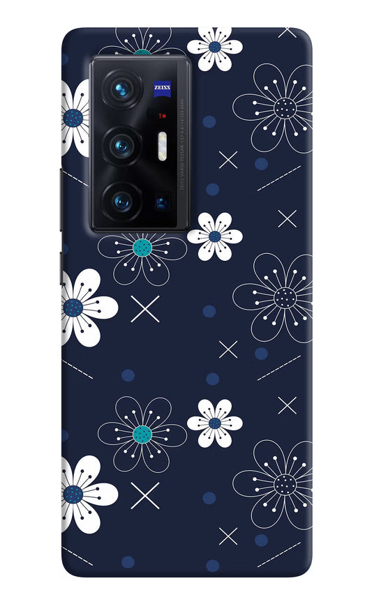 Flowers Vivo X70 Pro+ Hard Case Back Cover by Casekaro