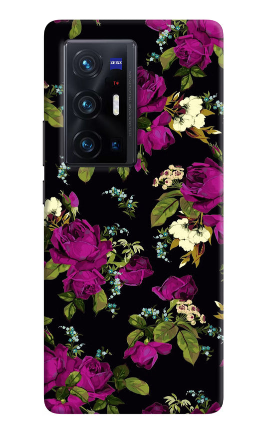 Flowers Vivo X70 Pro+ Hard Case Back Cover by Casekaro