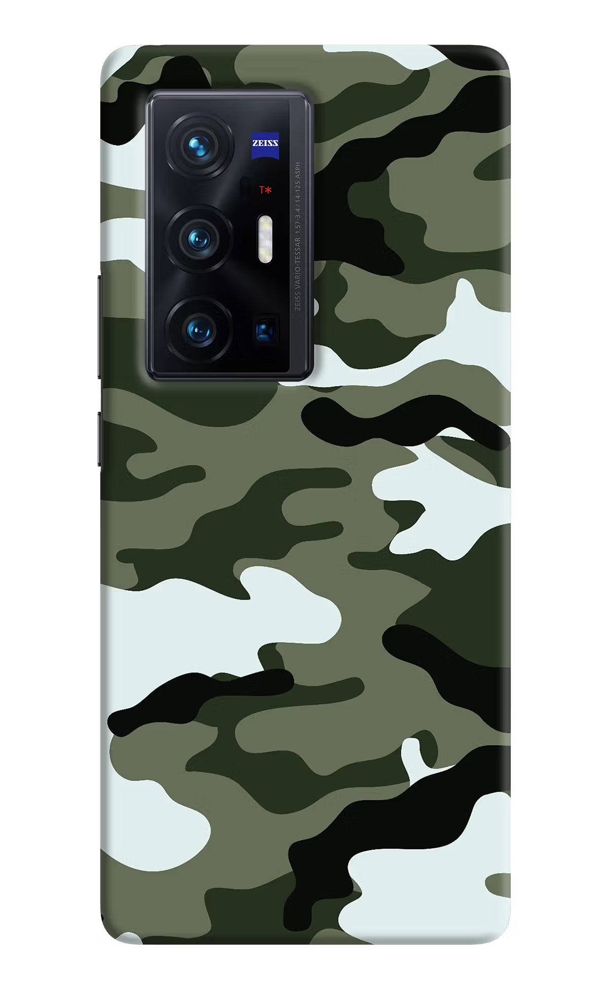 Camouflage Vivo X70 Pro+ Hard Case Back Cover by Casekaro