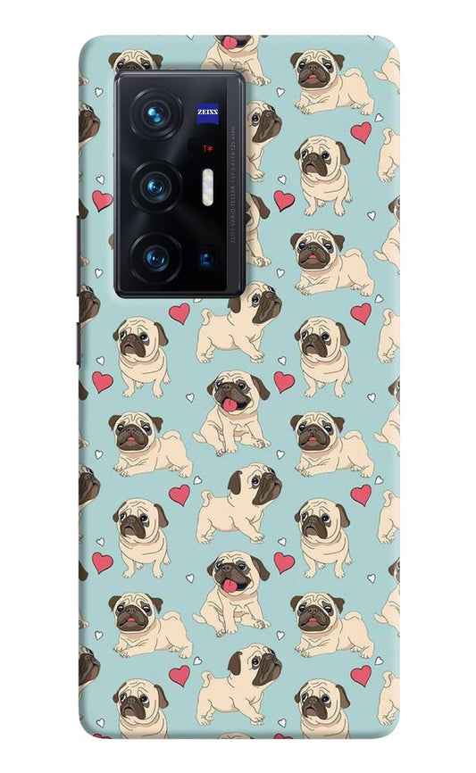 Pug Dog Vivo X70 Pro+ Hard Case Back Cover by Casekaro