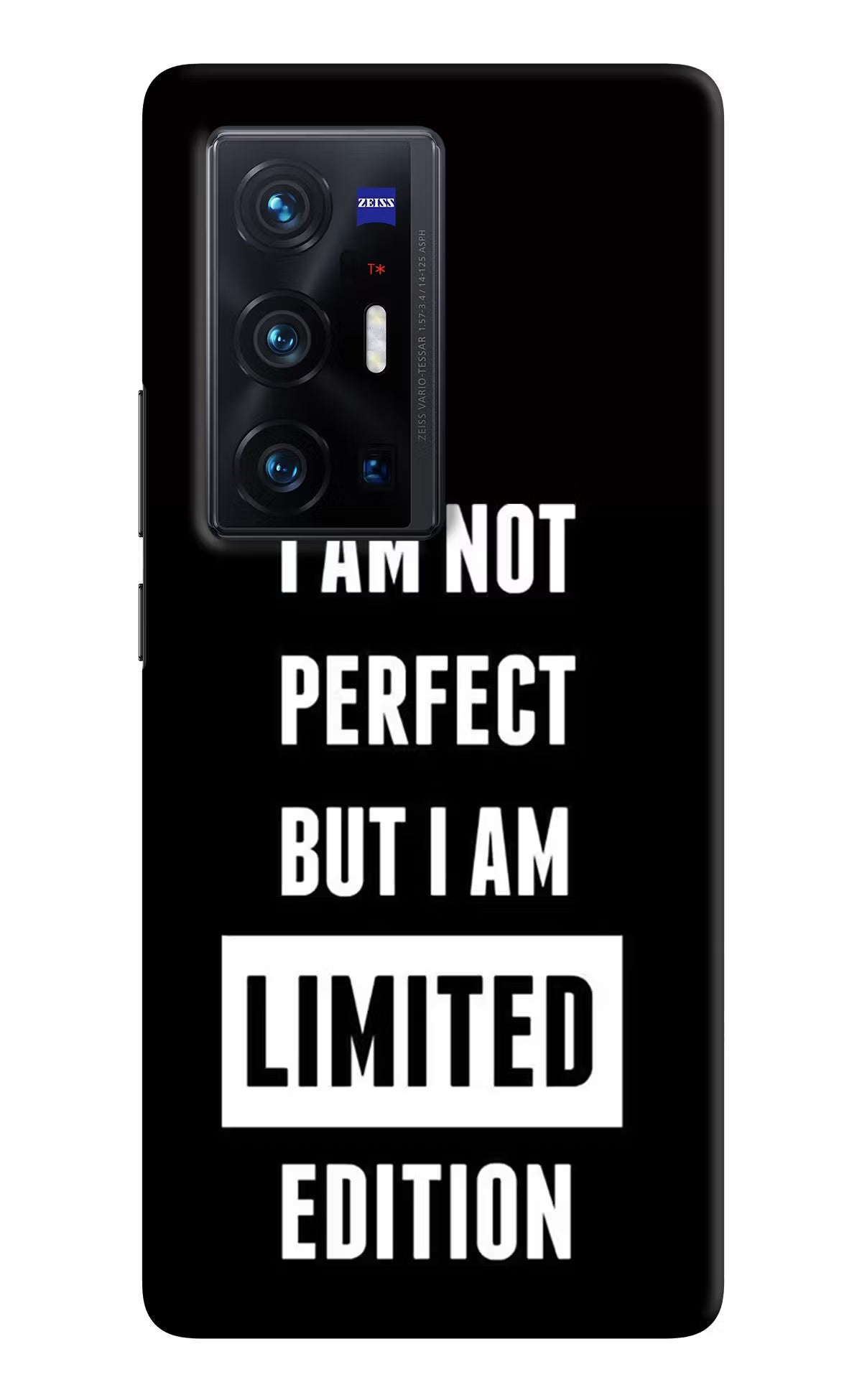 I Am Not Perfect But I Am Limited Edition Vivo X70 Pro+ Hard Case Back Cover by Casekaro