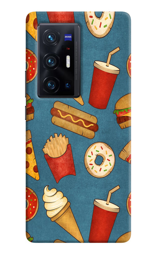 Foodie Vivo X70 Pro+ Hard Case Back Cover by Casekaro