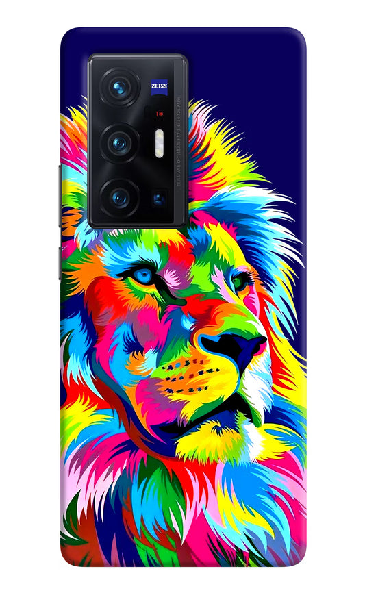 Vector Art Lion Vivo X70 Pro+ Hard Case Back Cover by Casekaro