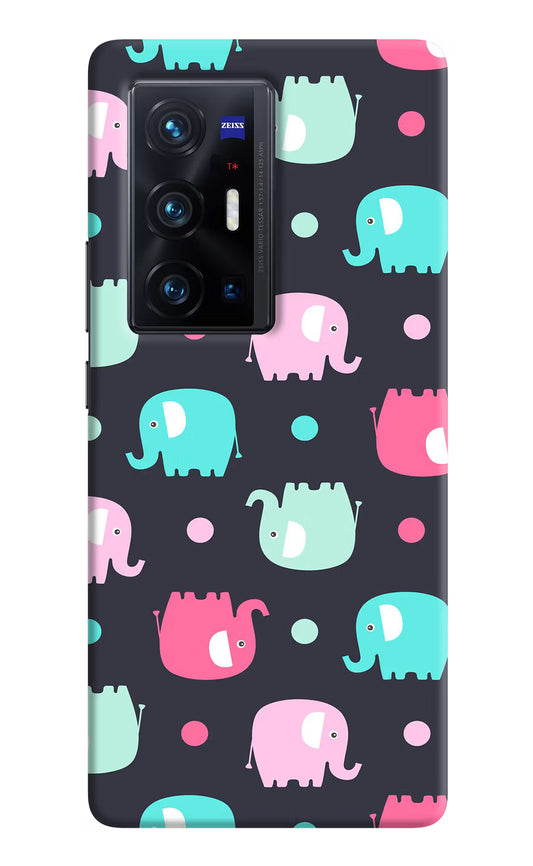 Elephants Vivo X70 Pro+ Hard Case Back Cover by Casekaro