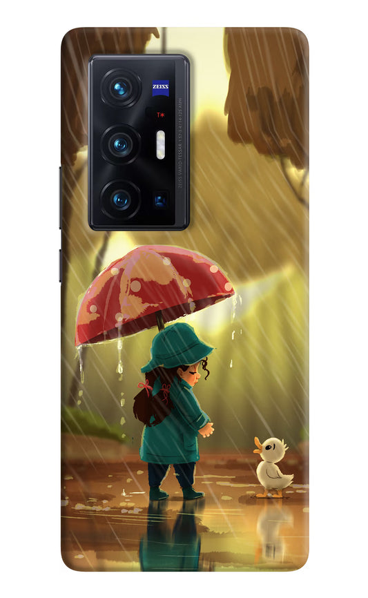 Rainy Day Vivo X70 Pro+ Hard Case Back Cover by Casekaro