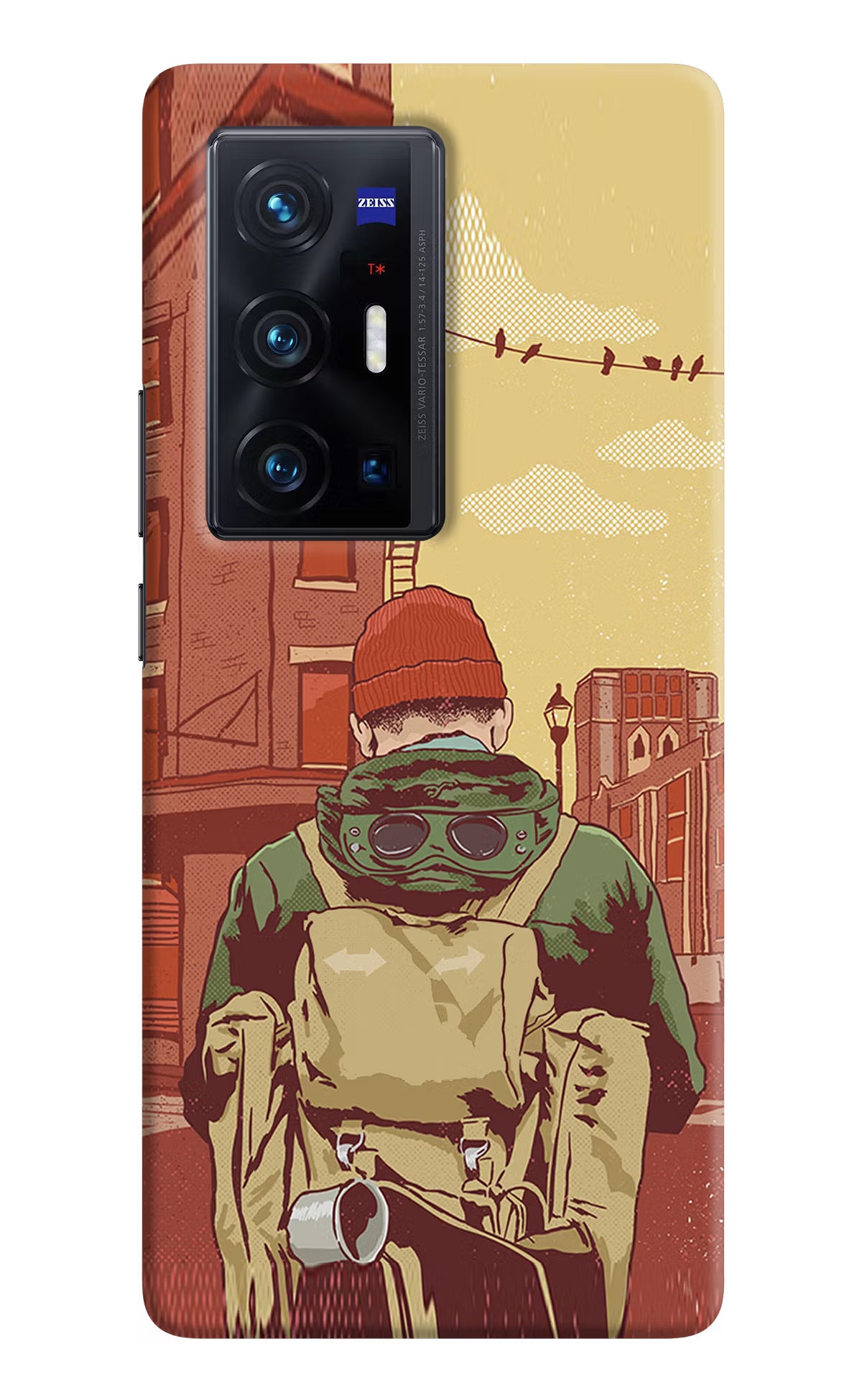 Adventurous Vivo X70 Pro+ Hard Case Back Cover by Casekaro