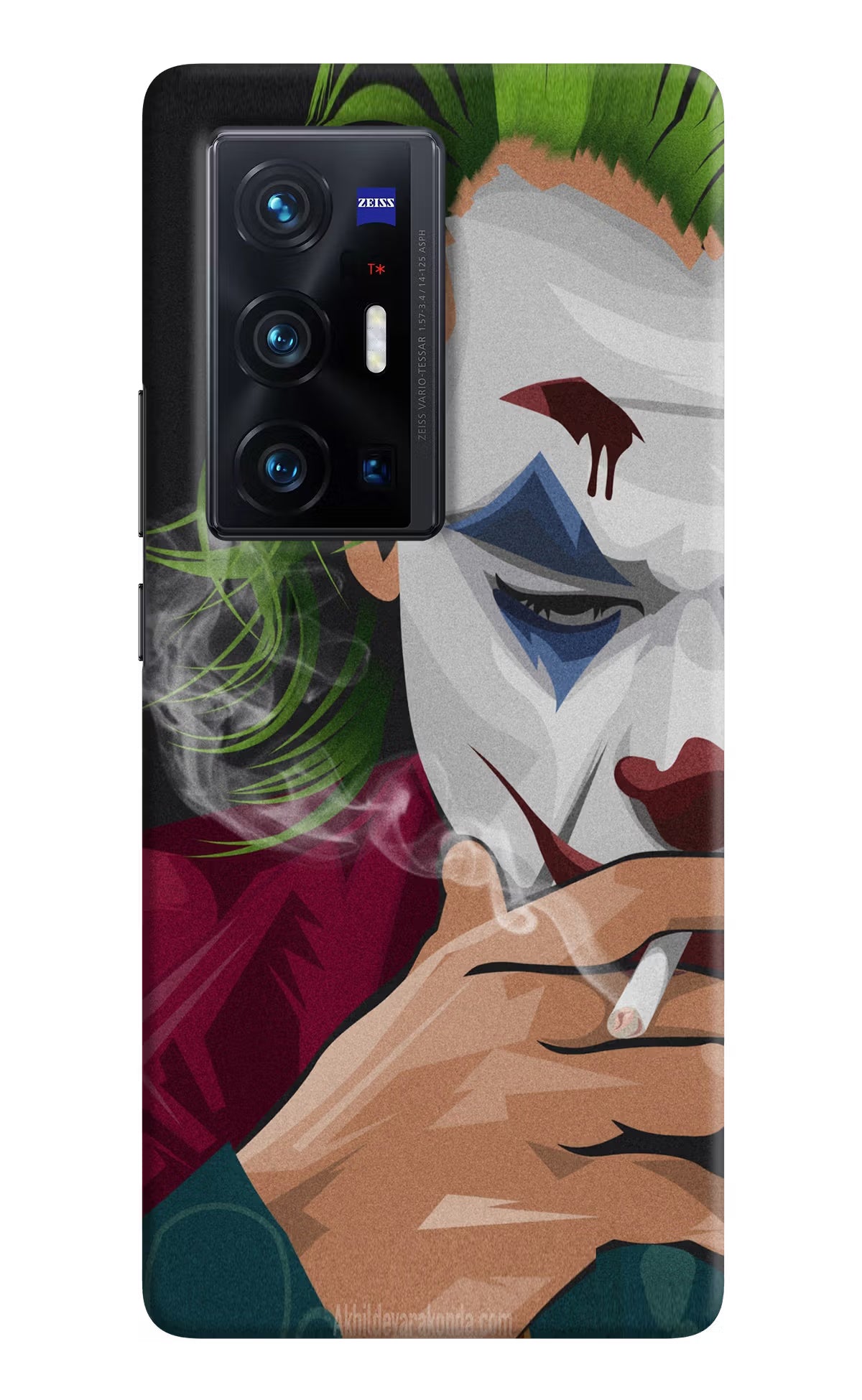 Joker Smoking Vivo X70 Pro+ Hard Case Back Cover by Casekaro