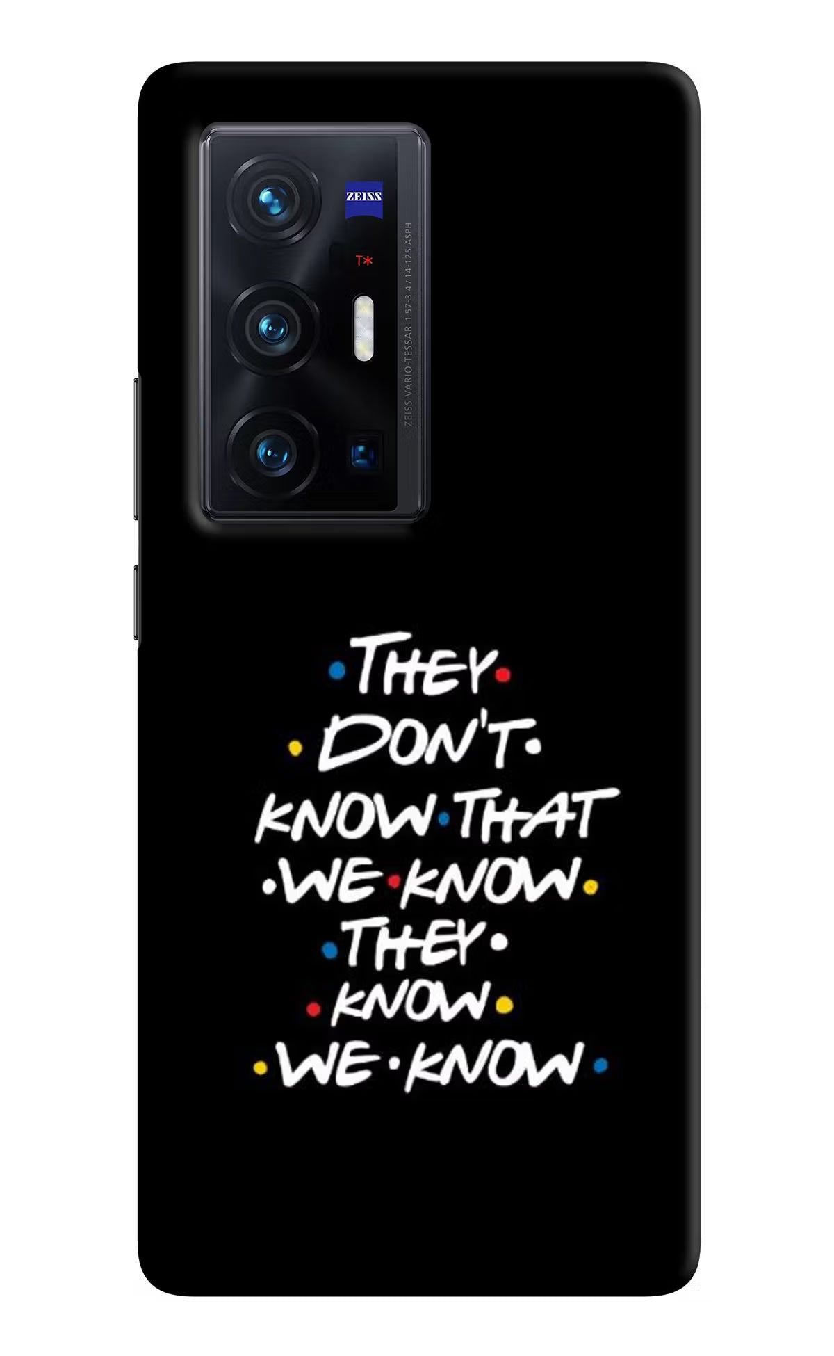 FRIENDS Dialogue Vivo X70 Pro+ Hard Case Back Cover by Casekaro