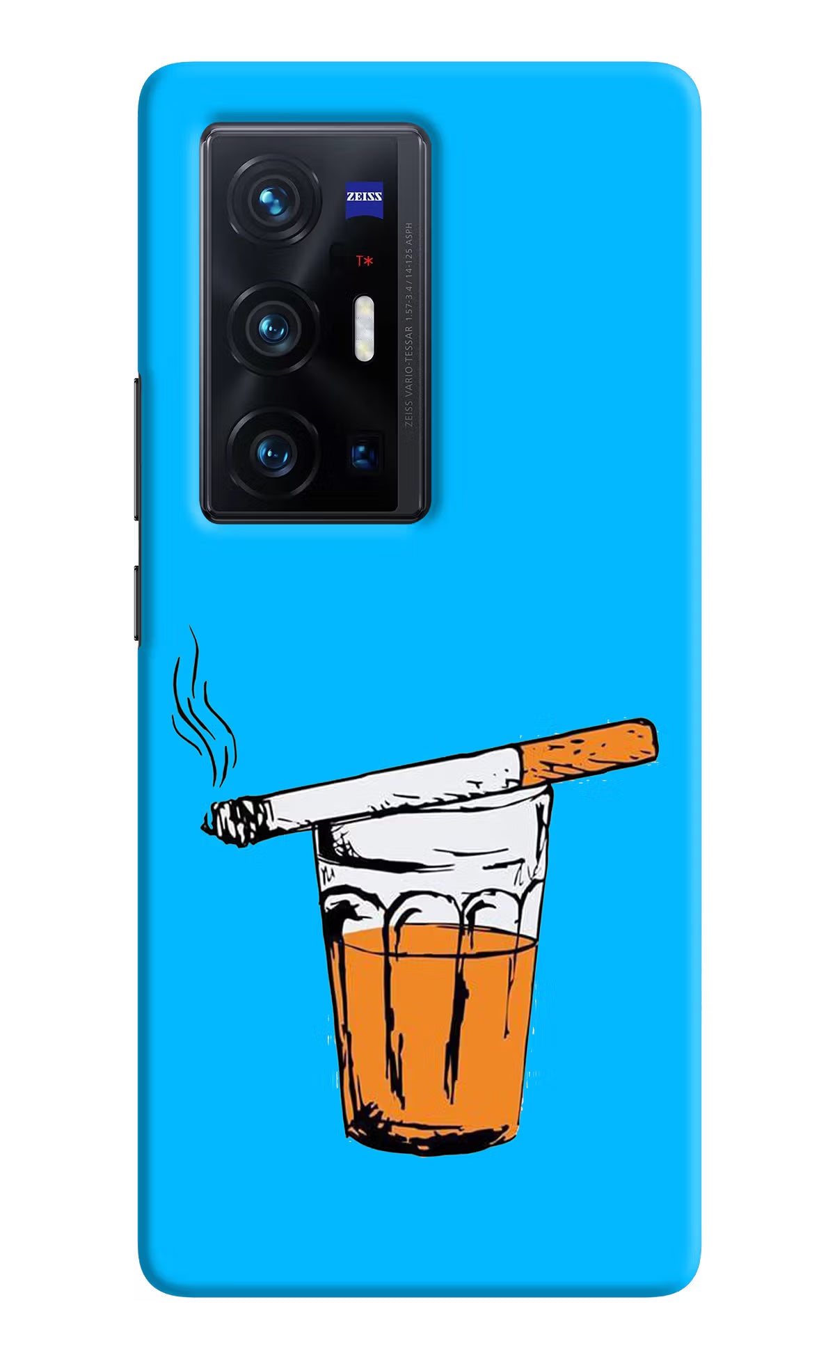 Chai Sutta Vivo X70 Pro+ Hard Case Back Cover by Casekaro