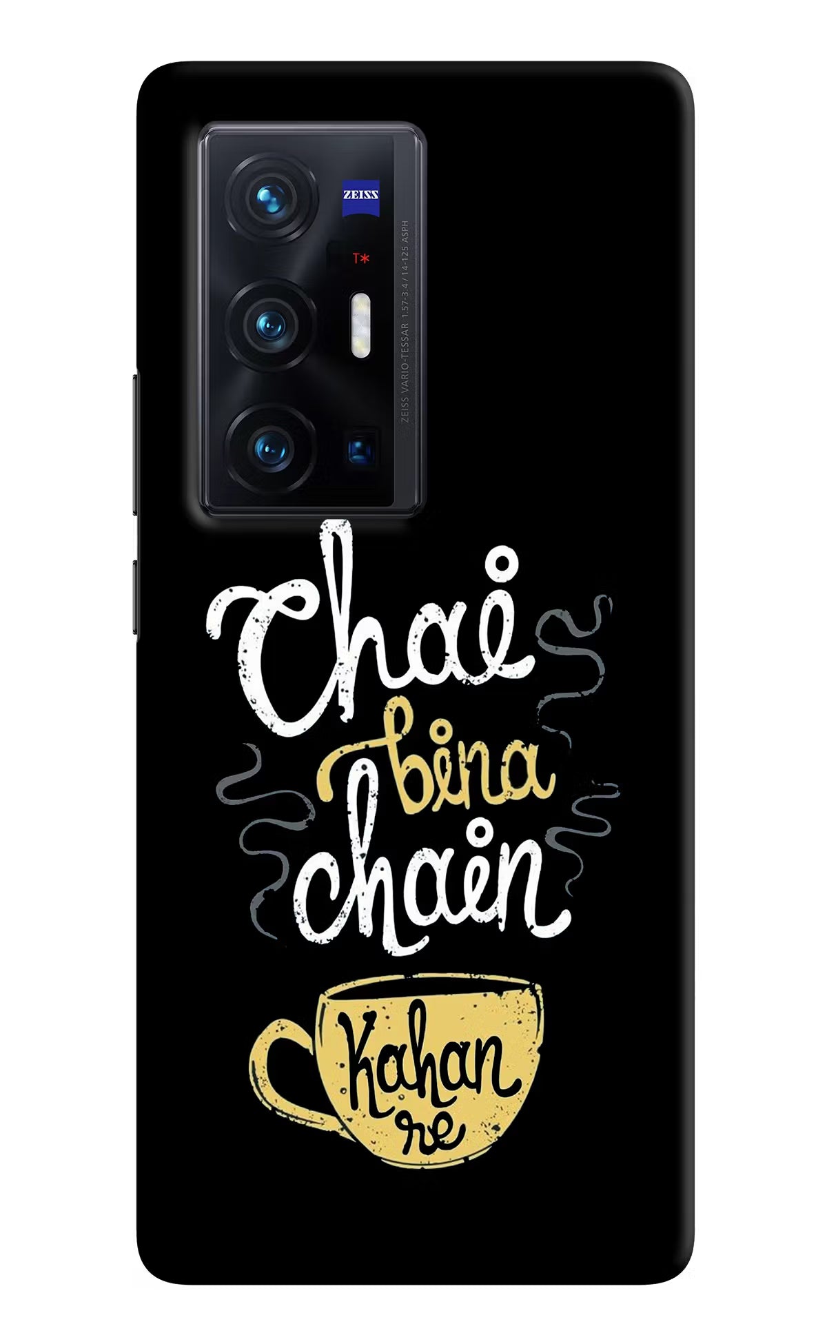 Chai Bina Chain Kaha Re Vivo X70 Pro+ Hard Case Back Cover by Casekaro