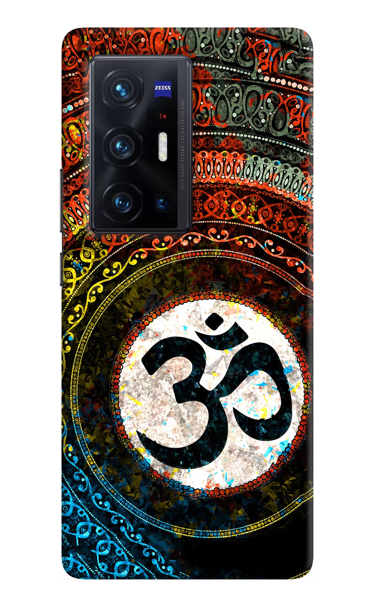 Om Cultural Vivo X70 Pro+ Hard Case Back Cover by Casekaro