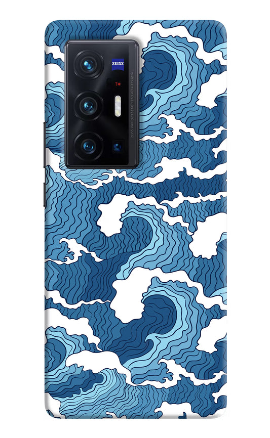 Blue Waves Vivo X70 Pro+ Hard Case Back Cover by Casekaro