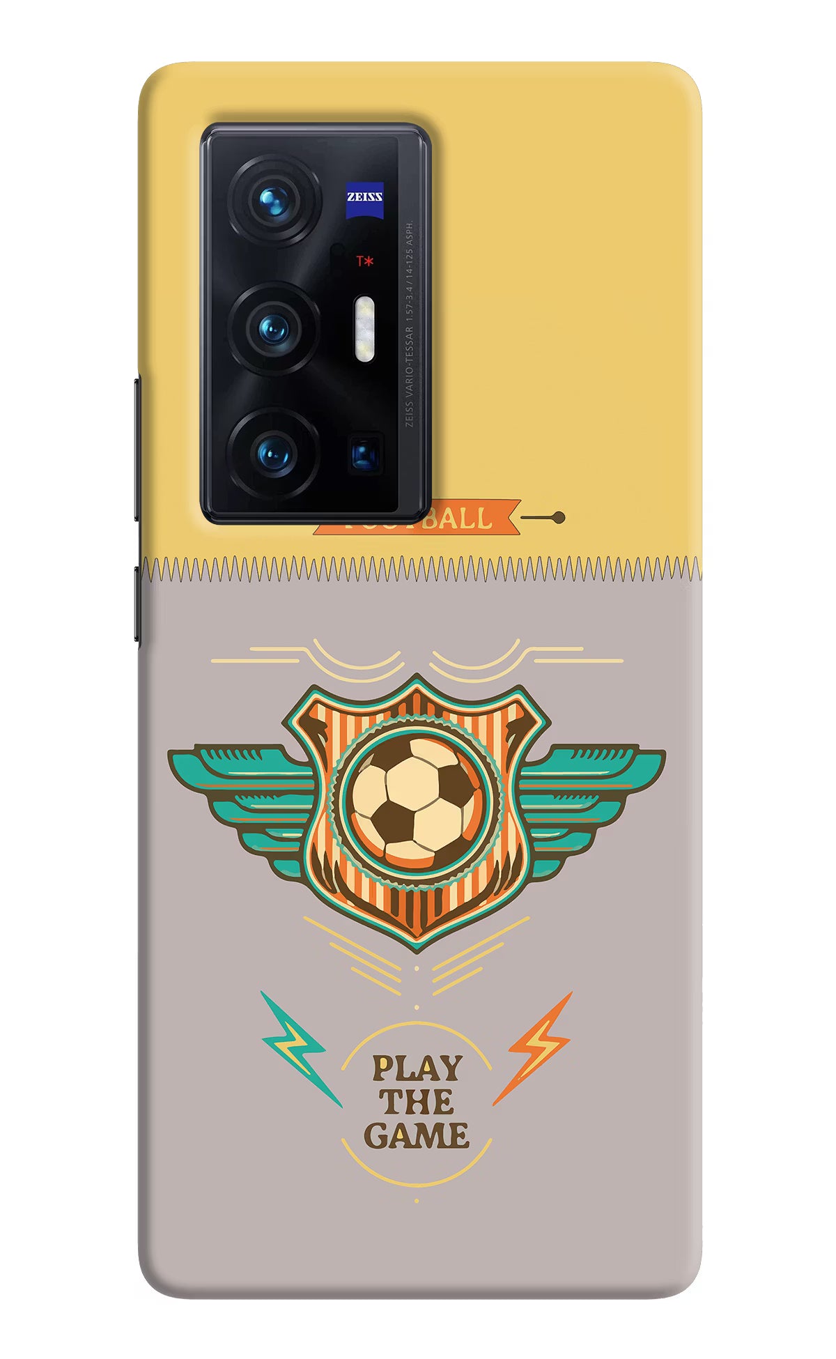 Football Vivo X70 Pro+ Hard Case Back Cover by Casekaro