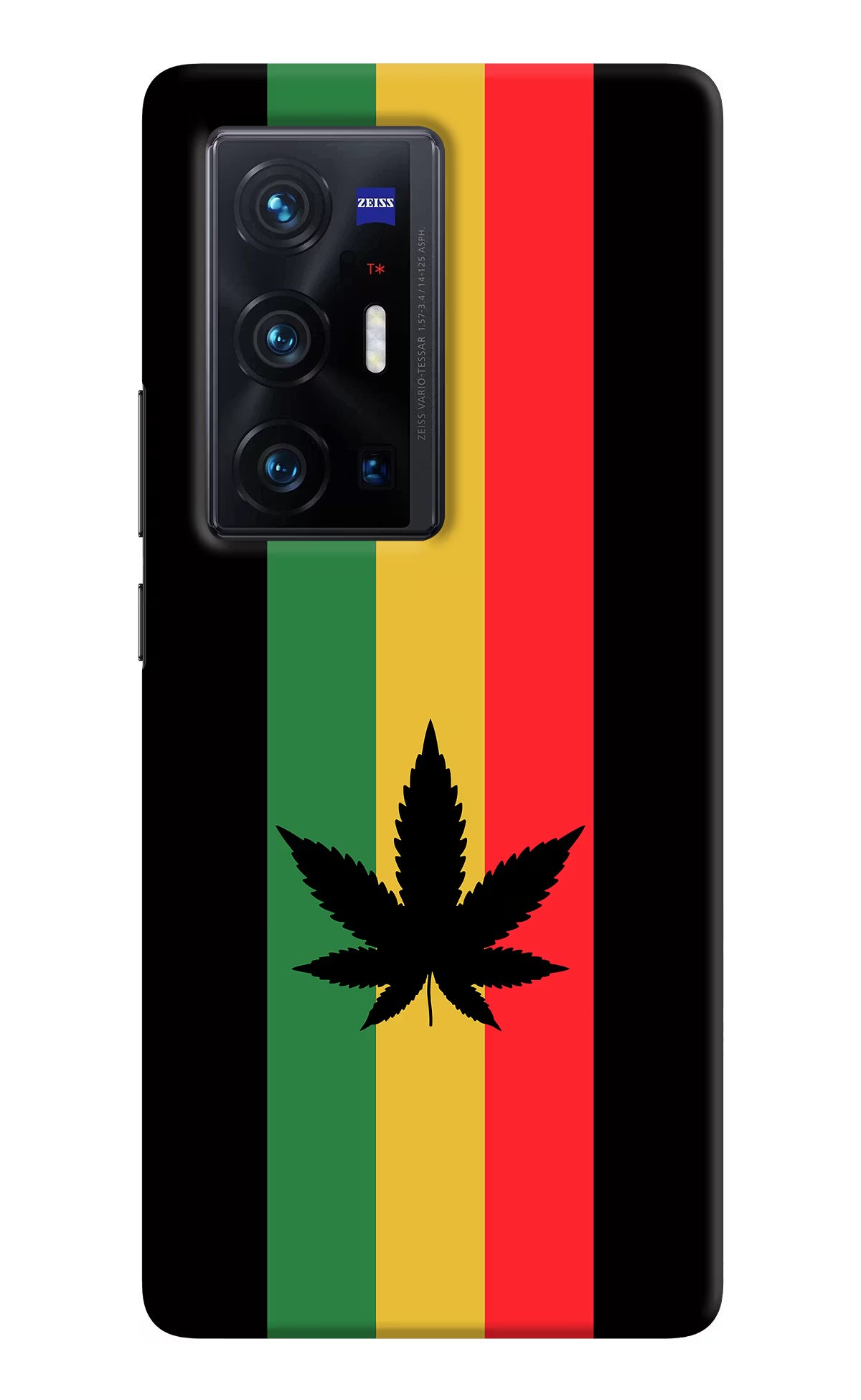 Weed Flag Vivo X70 Pro+ Hard Case Back Cover by Casekaro