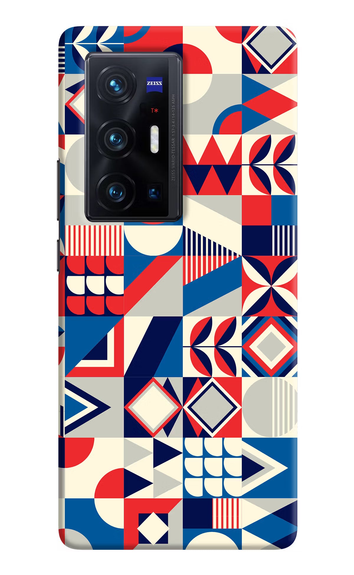 Colorful Pattern Vivo X70 Pro+ Hard Case Back Cover by Casekaro