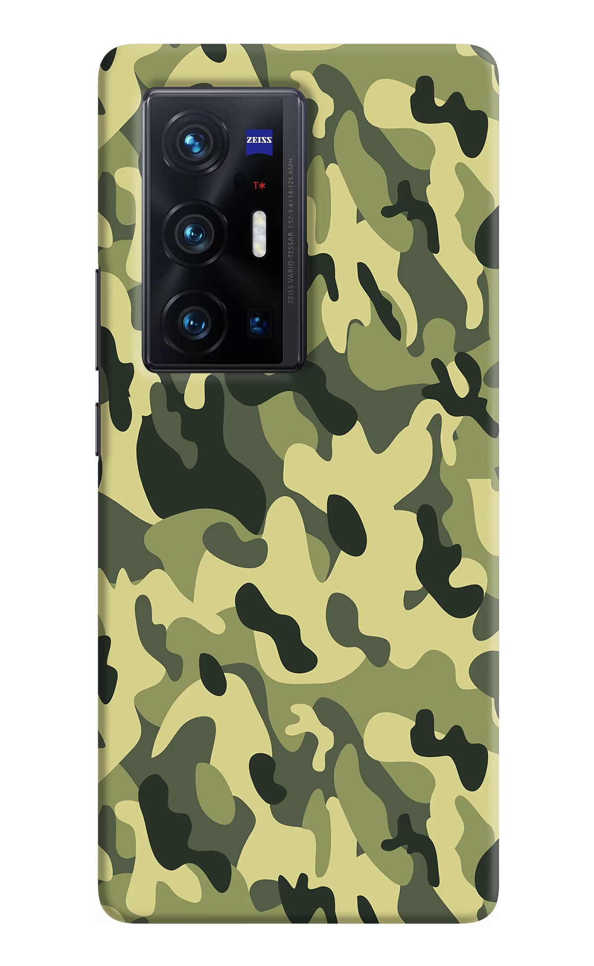 Camouflage Vivo X70 Pro+ Hard Case Back Cover by Casekaro