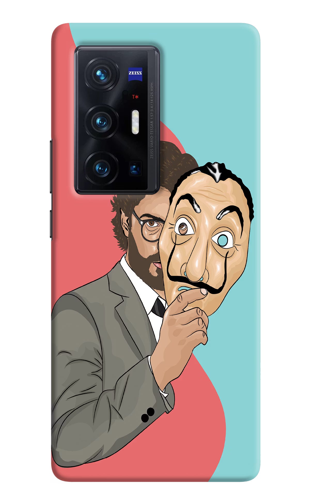 Professor Vivo X70 Pro+ Hard Case Back Cover by Casekaro