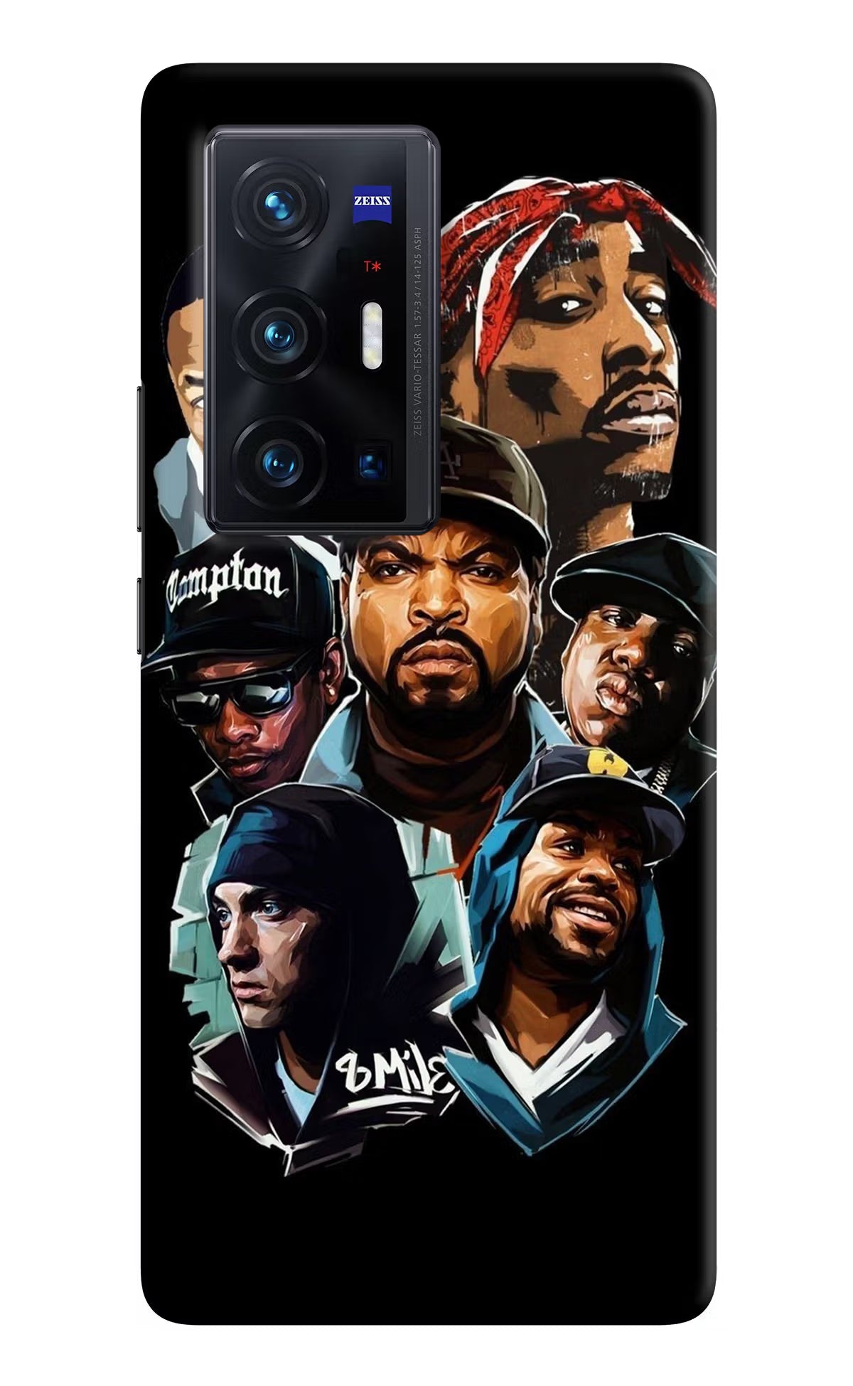 Rappers Vivo X70 Pro+ Hard Case Back Cover by Casekaro