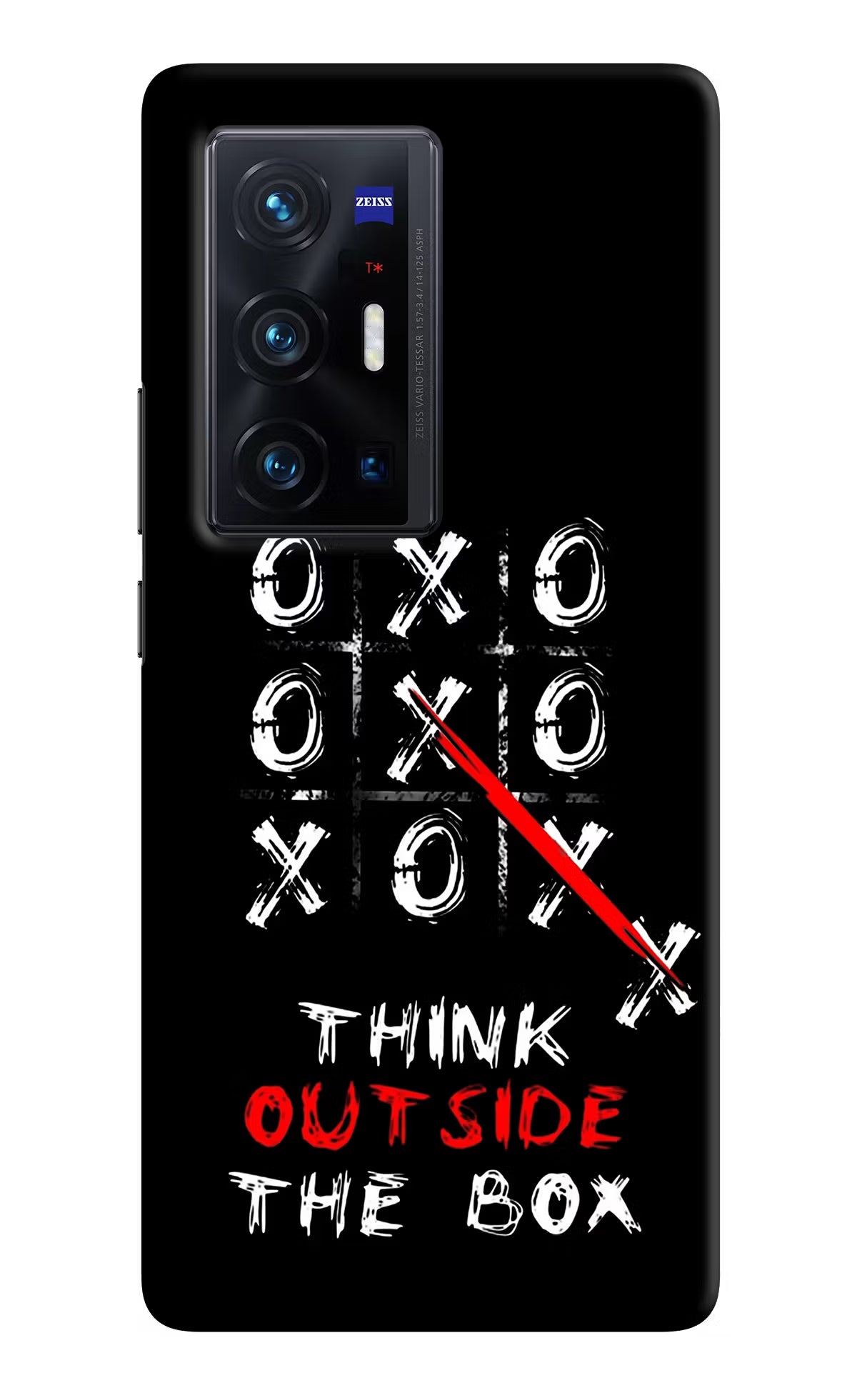 Think out of the BOX Vivo X70 Pro+ Hard Case Back Cover by Casekaro