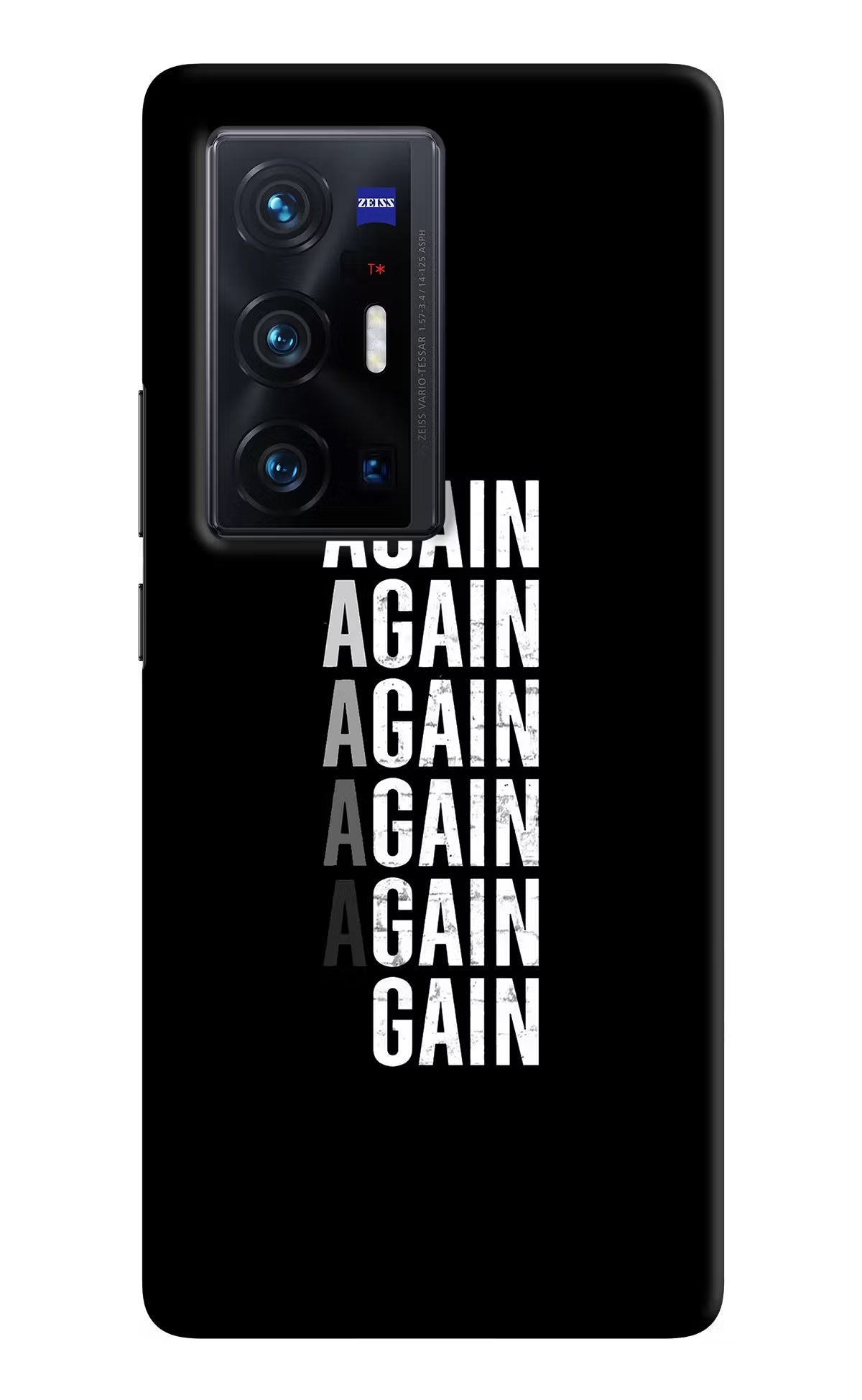 Again Again Gain Vivo X70 Pro+ Hard Case Back Cover by Casekaro