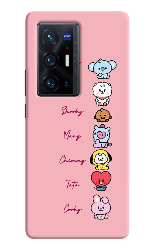 BTS names Vivo X70 Pro+ Hard Case Back Cover by Casekaro