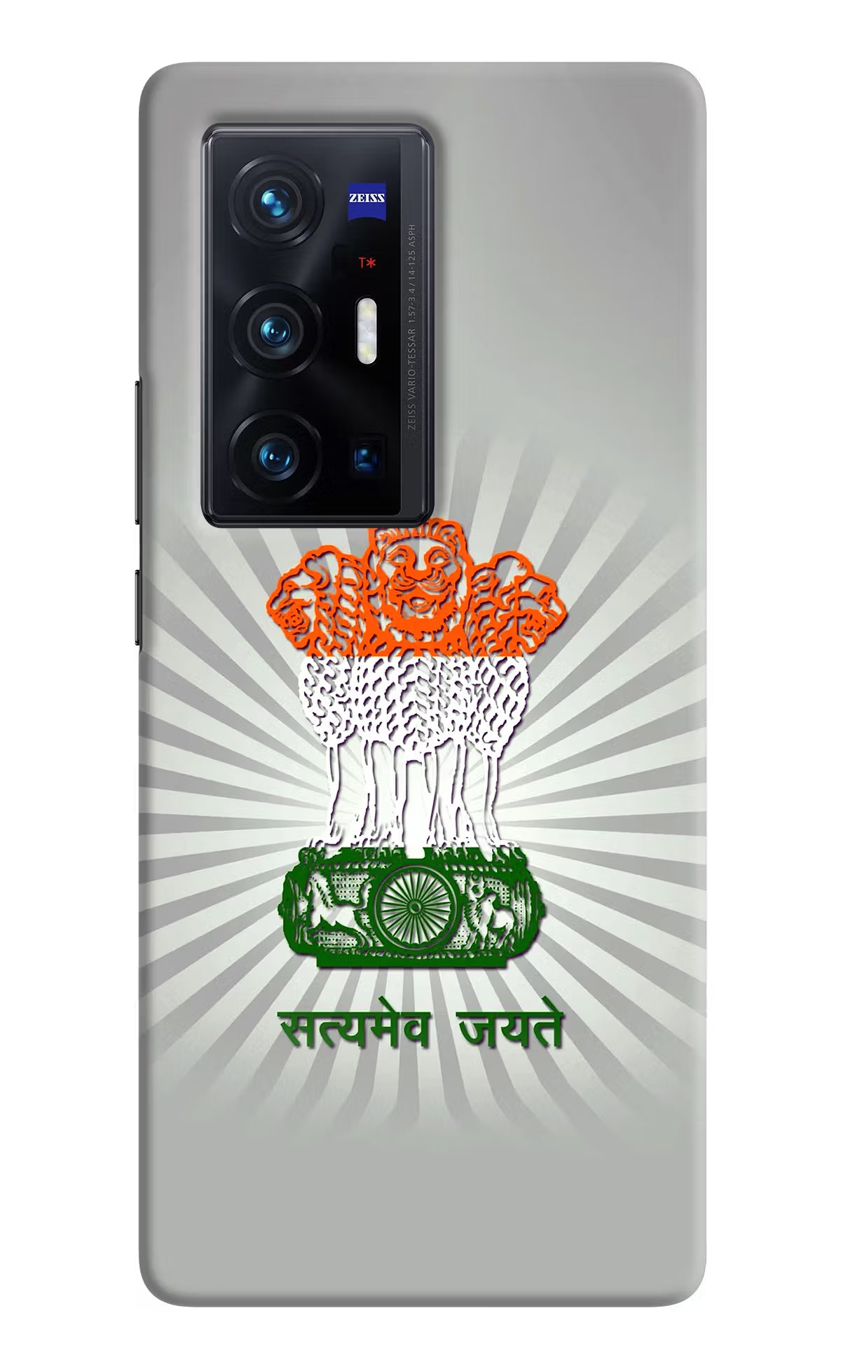 Satyamev Jayate Art Vivo X70 Pro+ Hard Case Back Cover by Casekaro