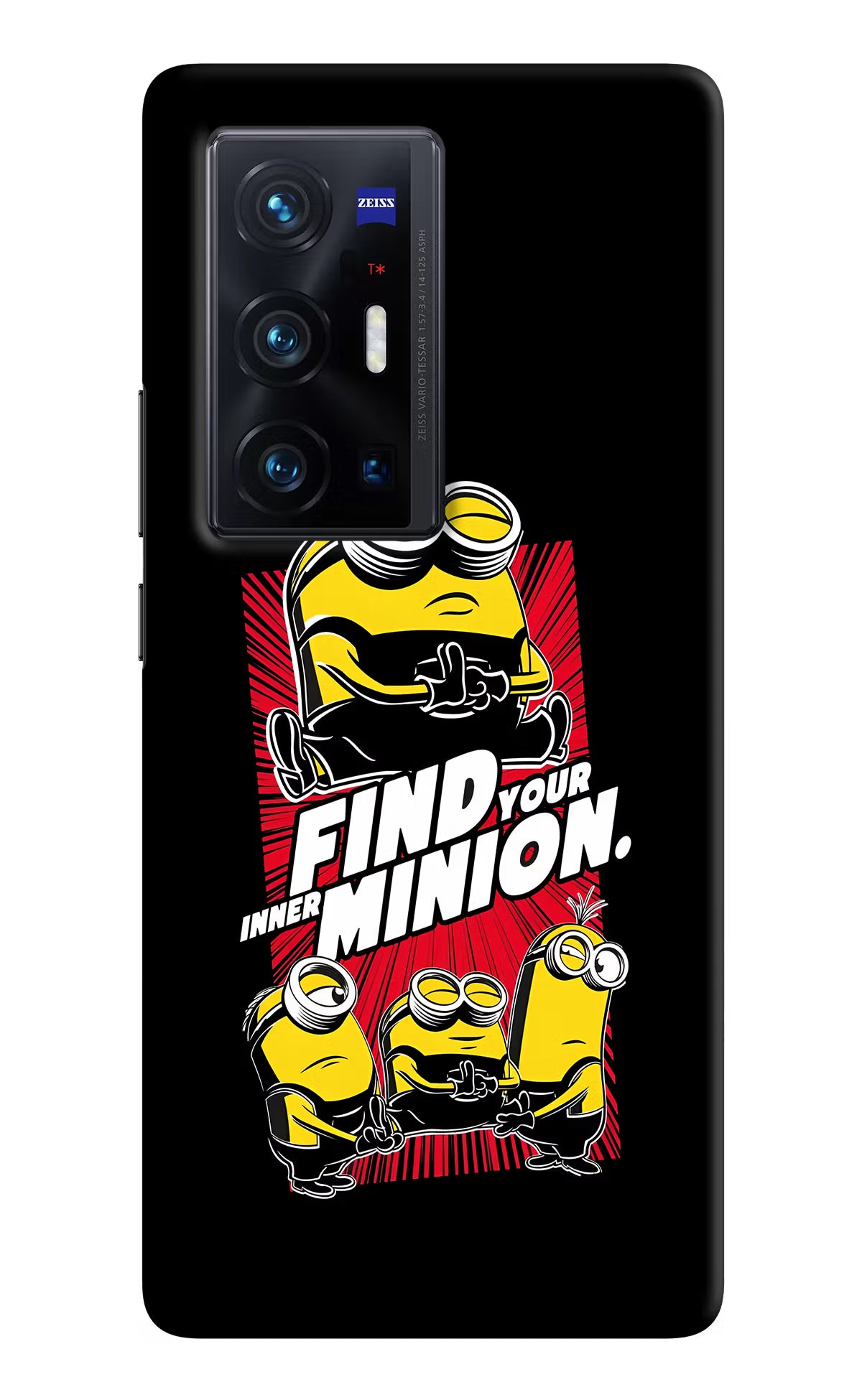 Find your inner Minion Vivo X70 Pro+ Hard Case Back Cover by Casekaro