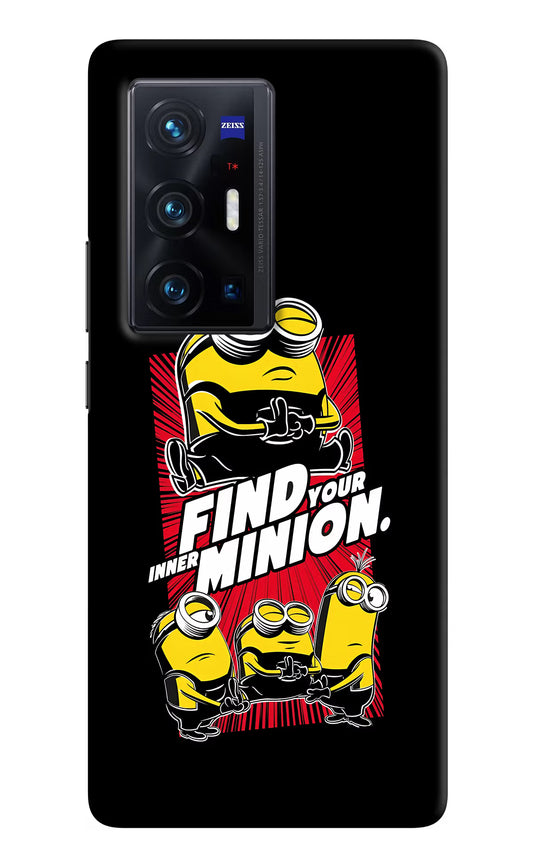 Find your inner Minion Vivo X70 Pro+ Hard Case Back Cover by Casekaro